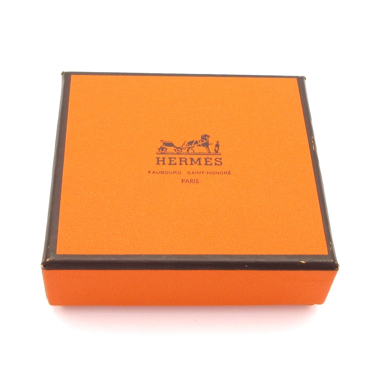 HERMES Mini Kelly Double Tour Dark Brown Gold Leather Hardware Square G