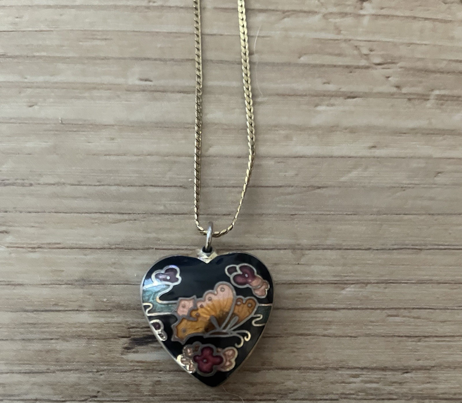 10 Inches Long Heart Necklace