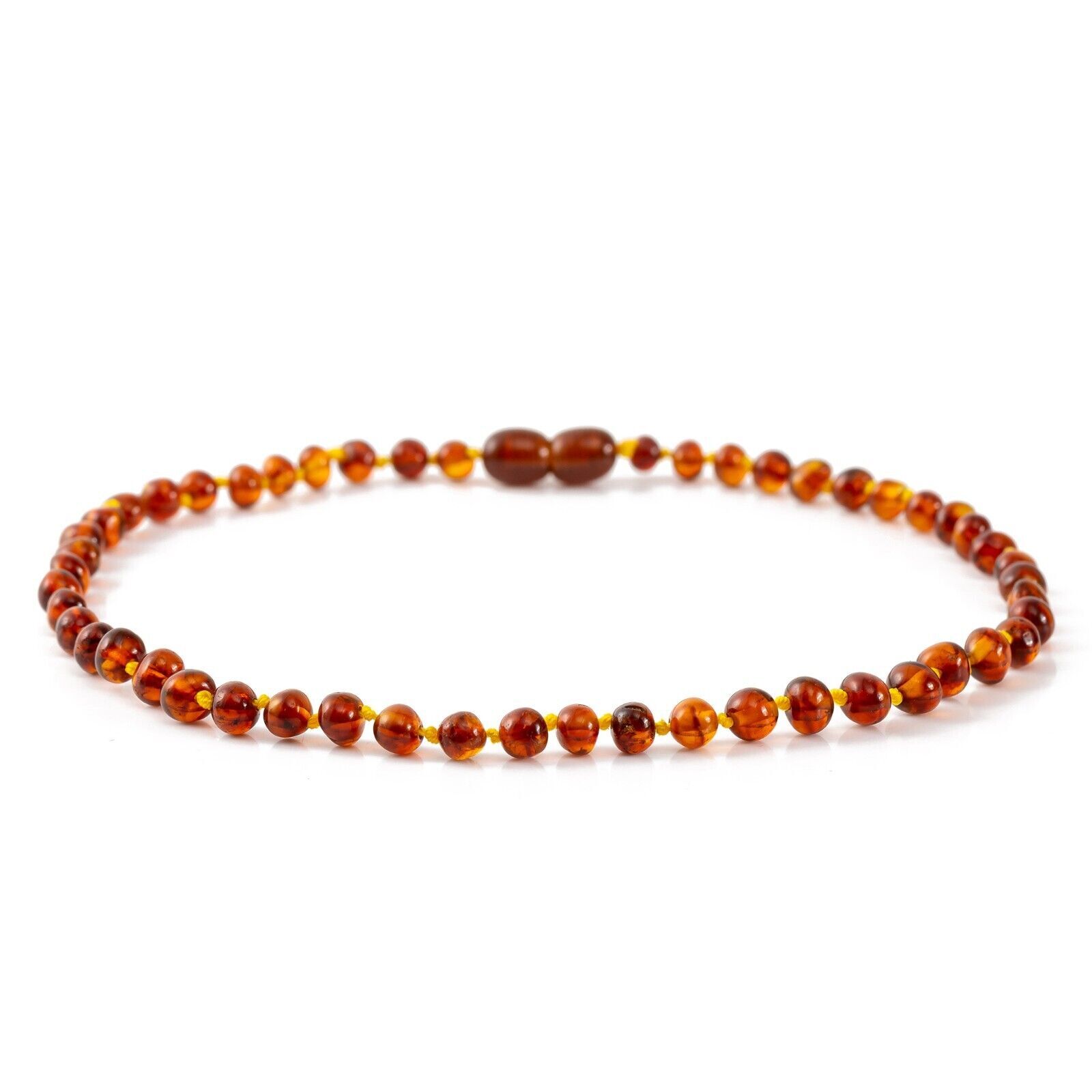 Genuine Amber Necklace – Handcrafted, Lab-Tested, Authentic Amber
