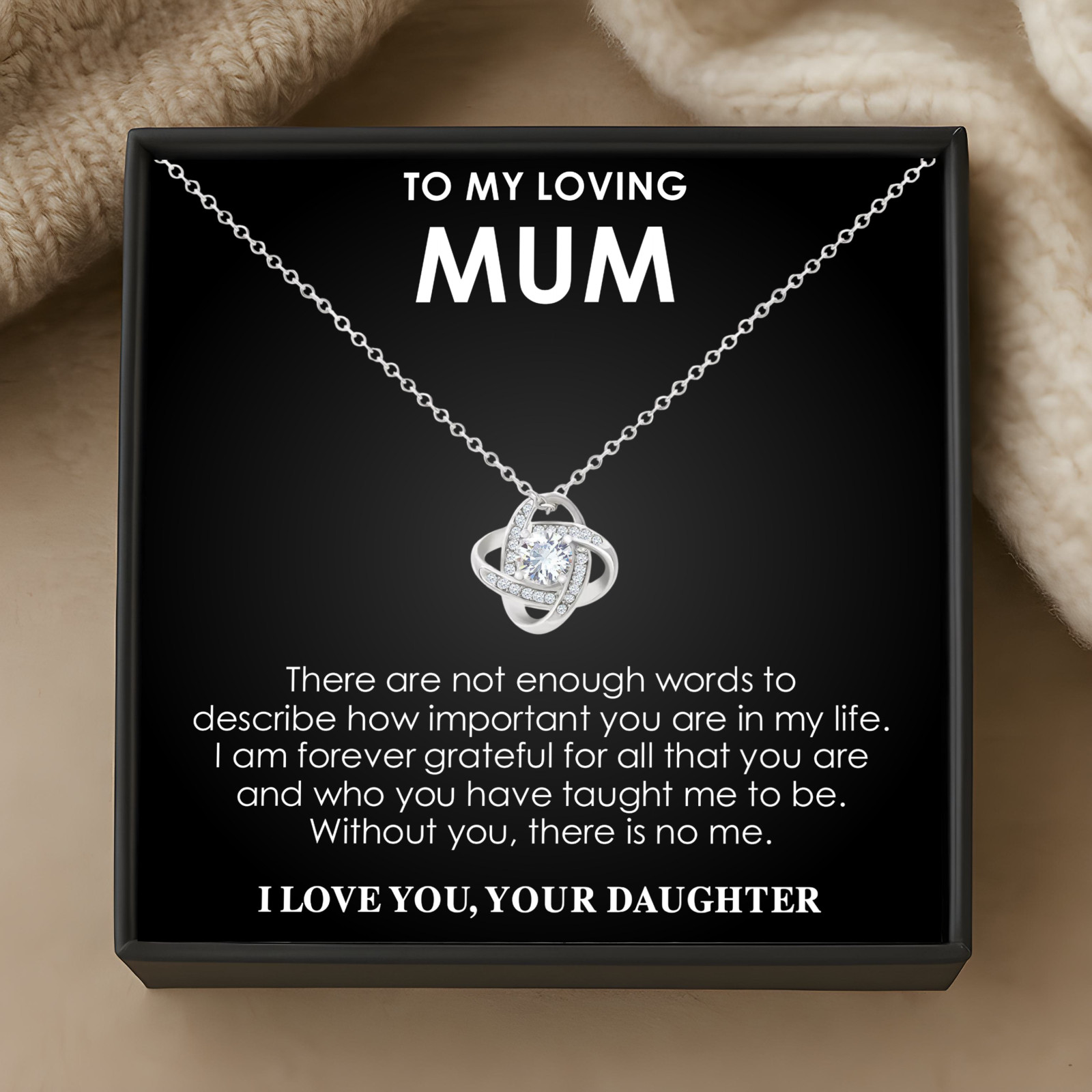 Mum Necklace Gift from Daughter Gift Birthday Christmas Mother’s Day Jewellery