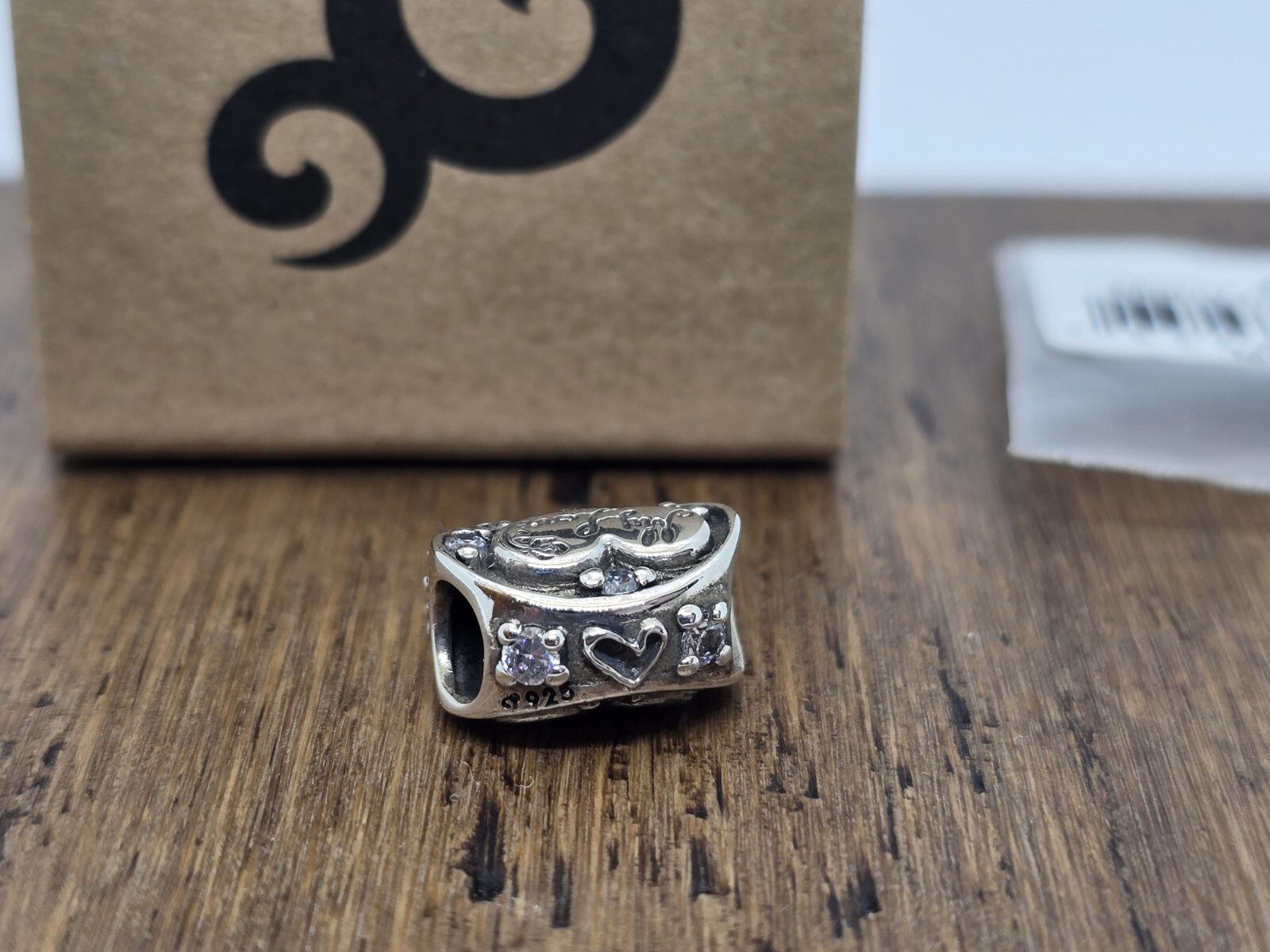 Authentic OHM Beads Marry Me? Charm 925