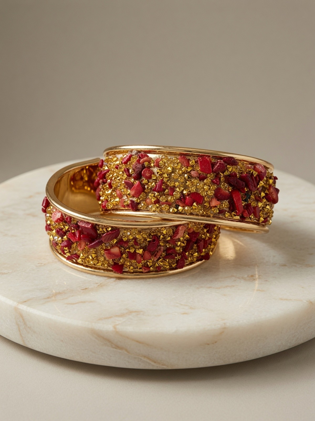 fashion bangle bracelets 9 pair sold together
