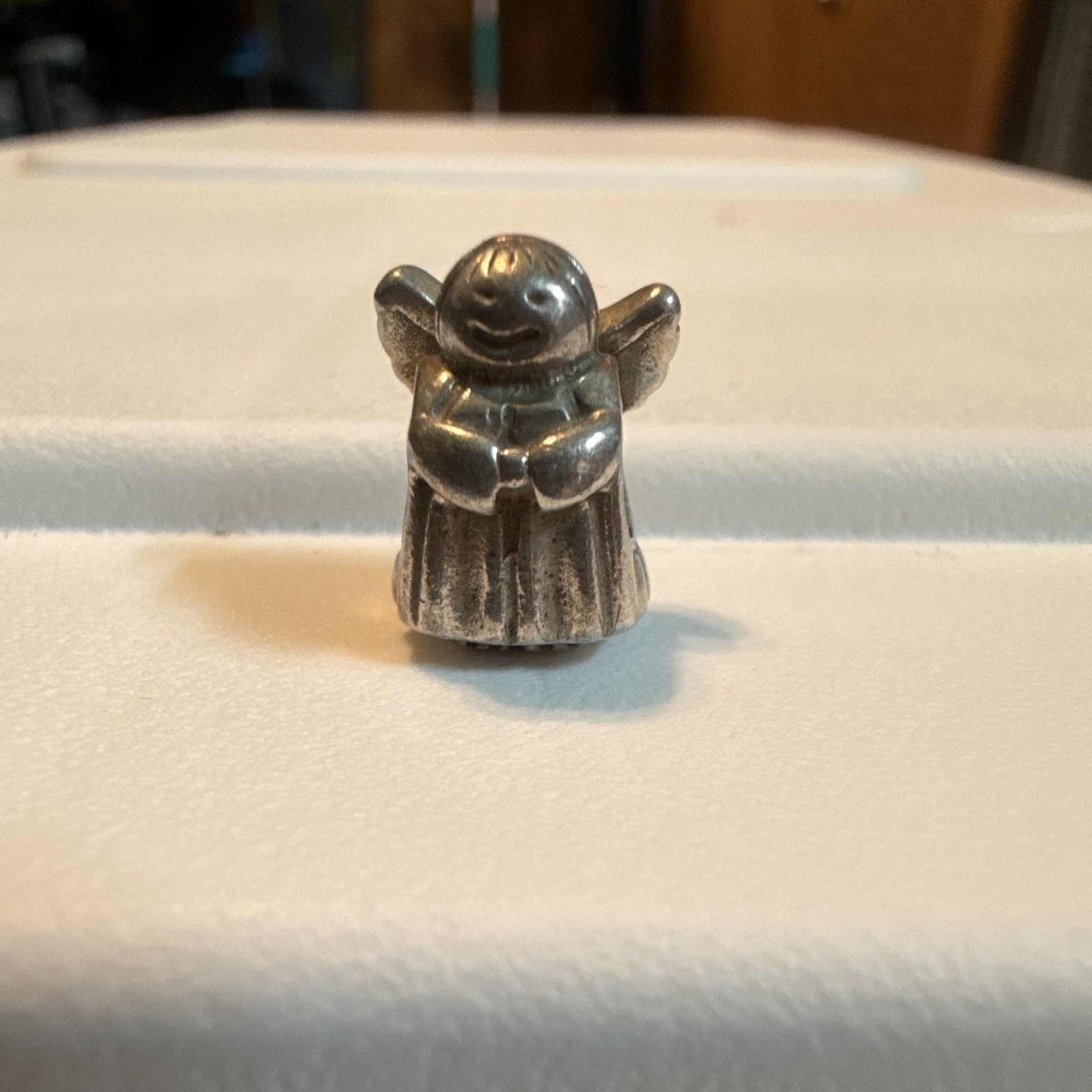 Retired PANDORA “Angel of Hope” Charm Bead Sterling Silver #790337 ALE