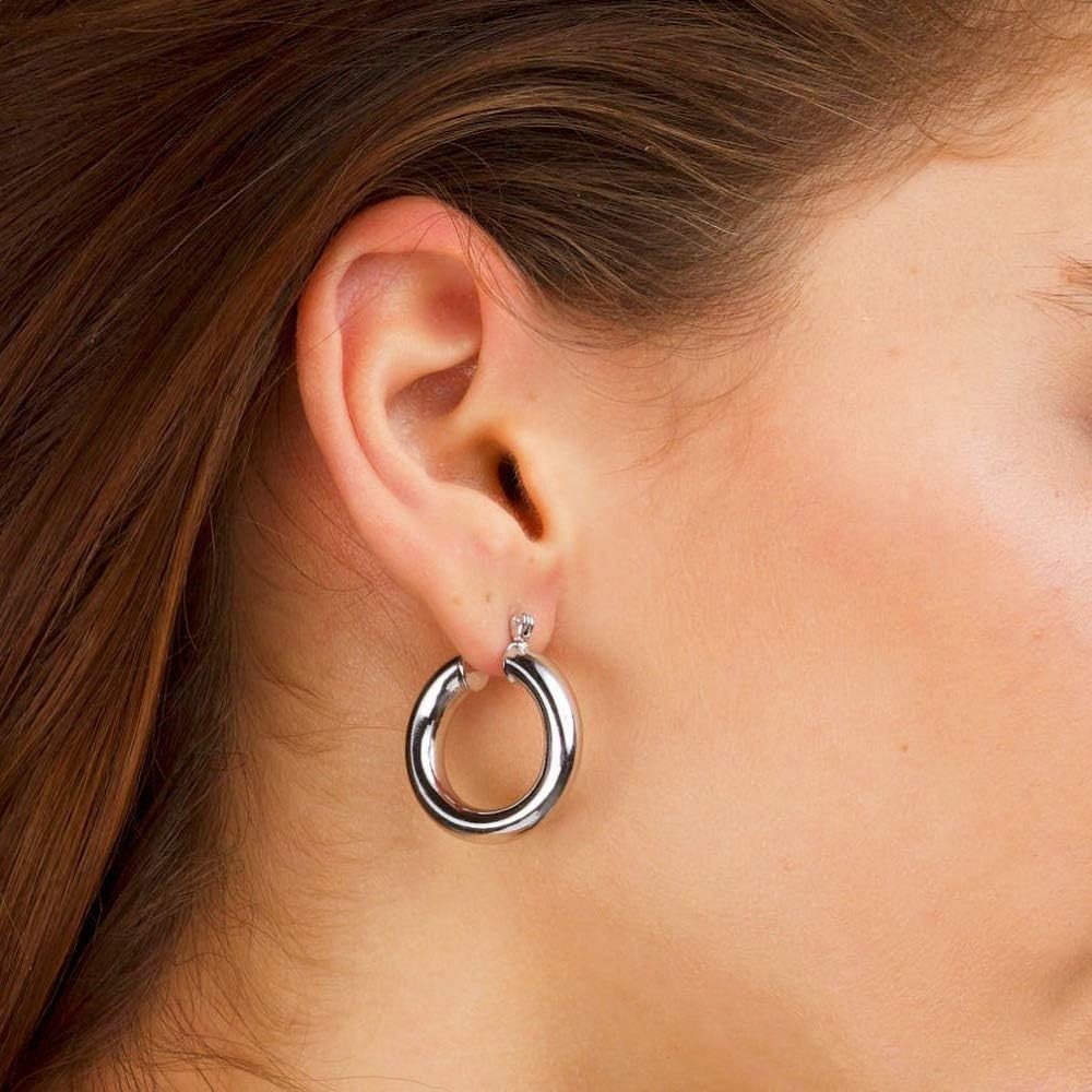 Lightweight Hypoallergenic Gold Plated Hoops – Perfect Gift Earrings for Women