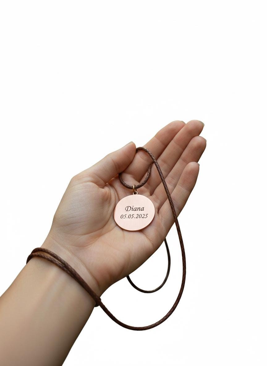 Pure Copper Spiritual Tree of Life Necklace – Handmade Boho Gift