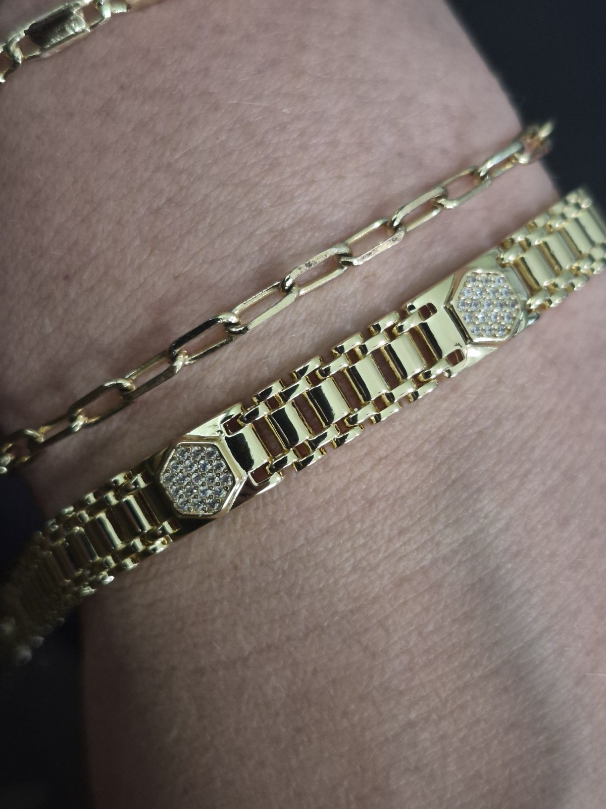 Gold Filled Bracelet 6.5- 7in Adjustable