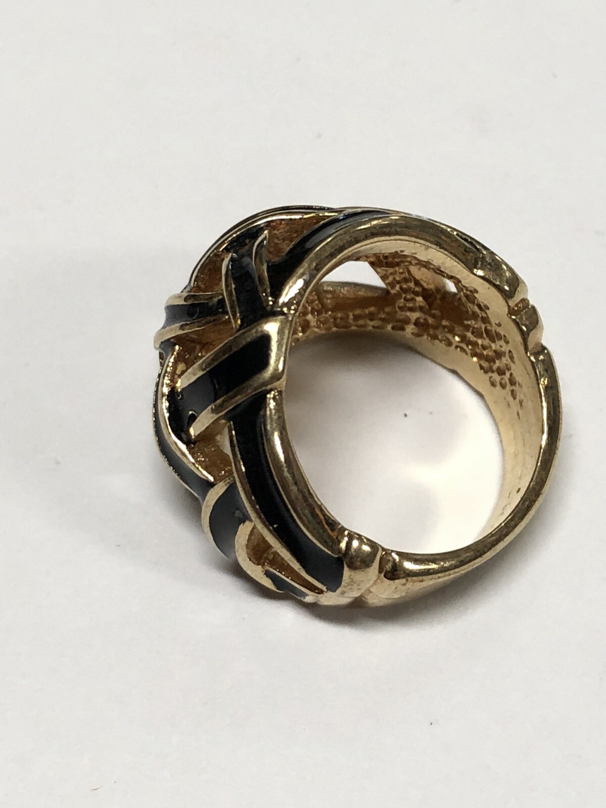 Gold Plated 14k Yellow Gold Ring 9.8 Grams Size 6