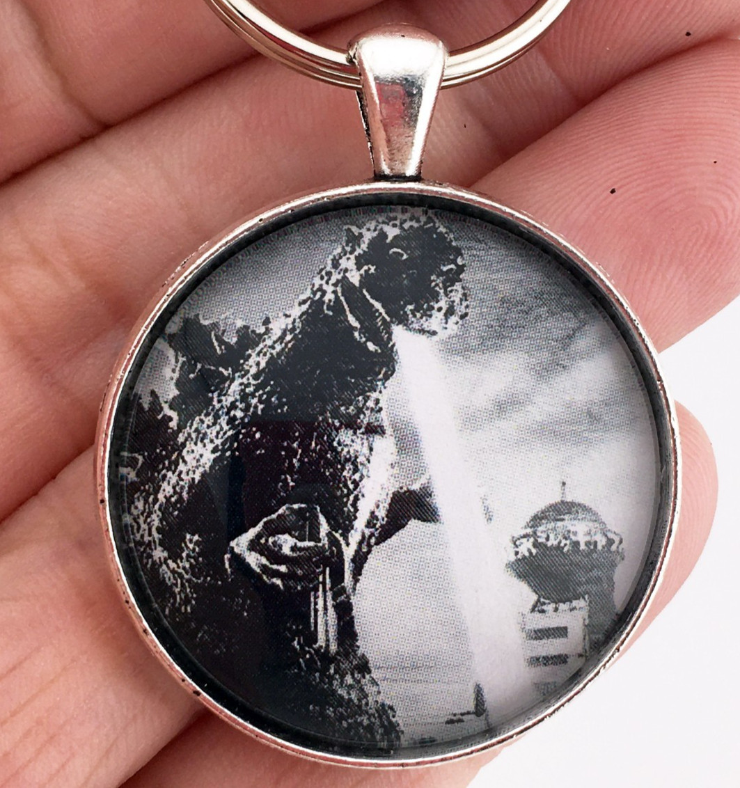 Godzilla 1954 Movie King Of Monsters ShodaiGoji Keychain or Necklace + Jewelry