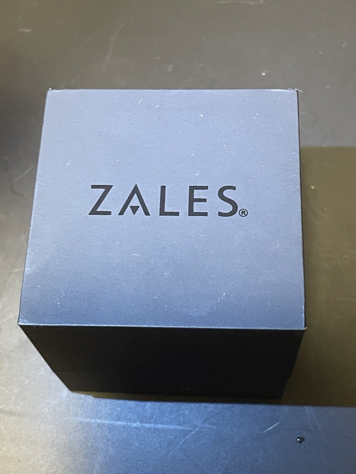 Zales 925 Sterling Silver Infinity Band Ring Round Diamond Accents Size 5