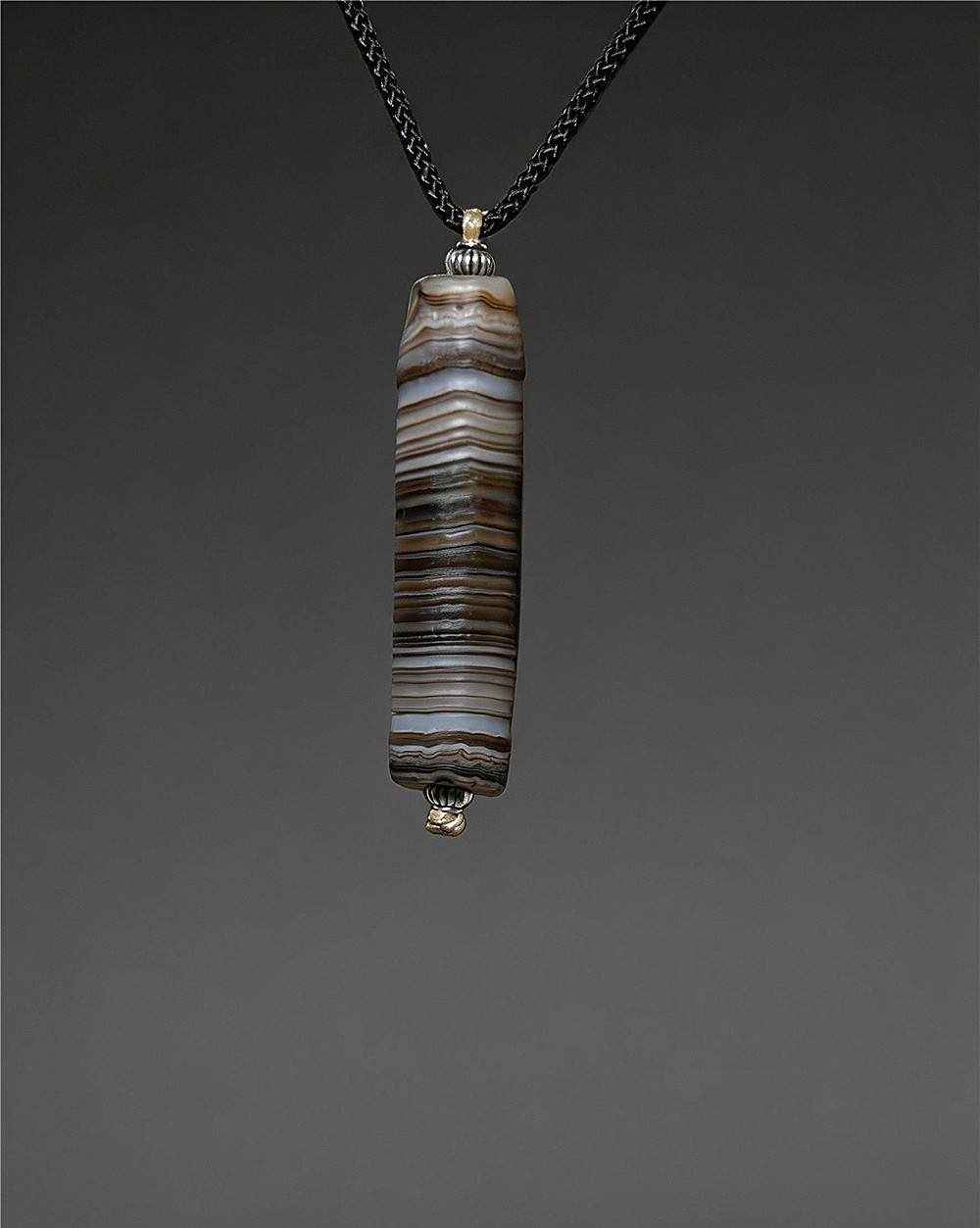 Genuine Natural Gobi Eye Agate Healing Necklace Pendant