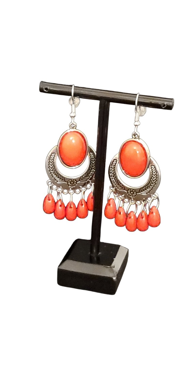 9PC RETRO WHIMSICAL PREPPY VERSATILE POPPY ORANGE COMPLETE CURATED BUNDLE NEW