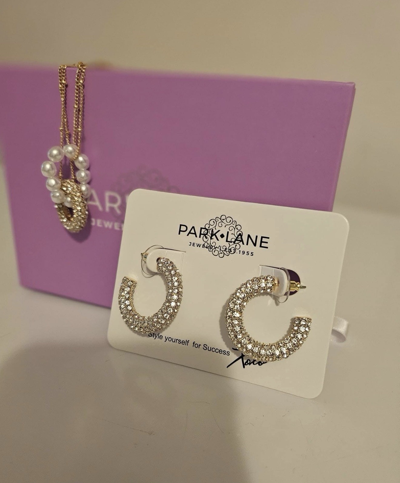 Park Lane Lucy Sparkle Box June 2024 Earrings And Necklace Set NWT