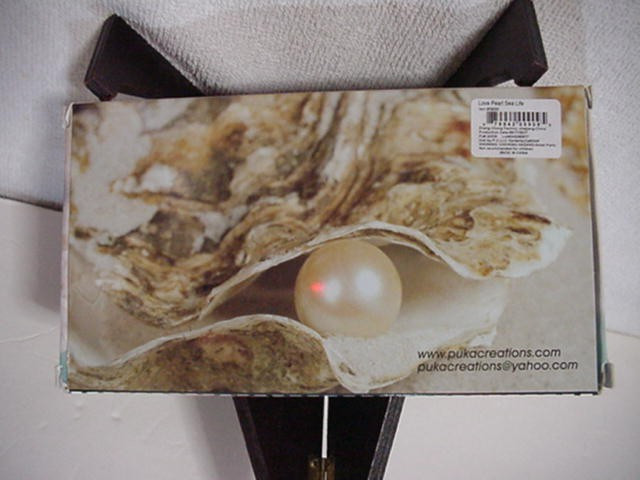 PUKA CREATIONS – “Love Pearl” – 18 KT GP Chain – Never Used/NIB