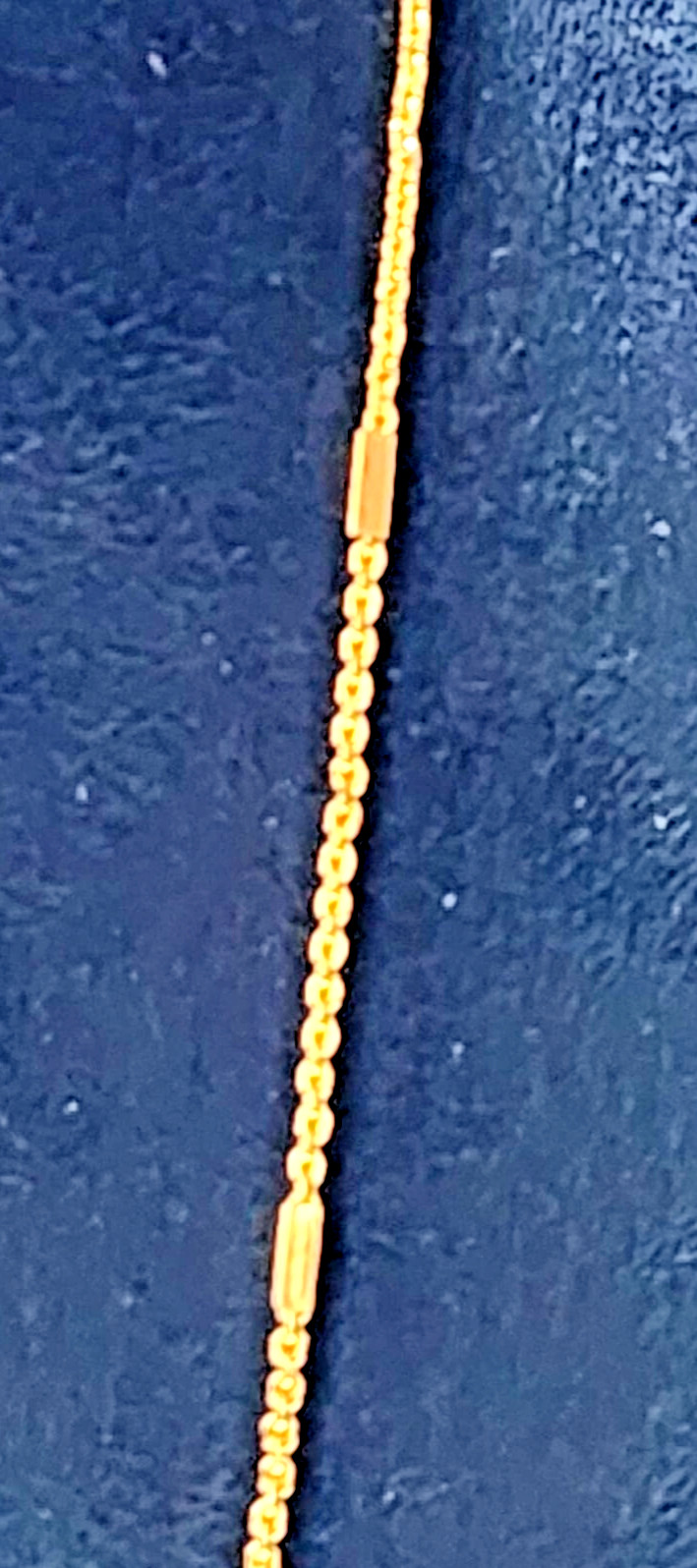 CHAIN Venetian Link LUXURY Gold filled PREMIUM SLEEK 0.2X55CM /6-GRAMS/UK/S