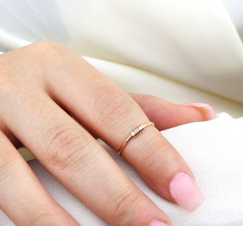 Gold Filled Ring, Simple Gold Ring, Stacking Ring, Minimalist Ring, Stack Ring