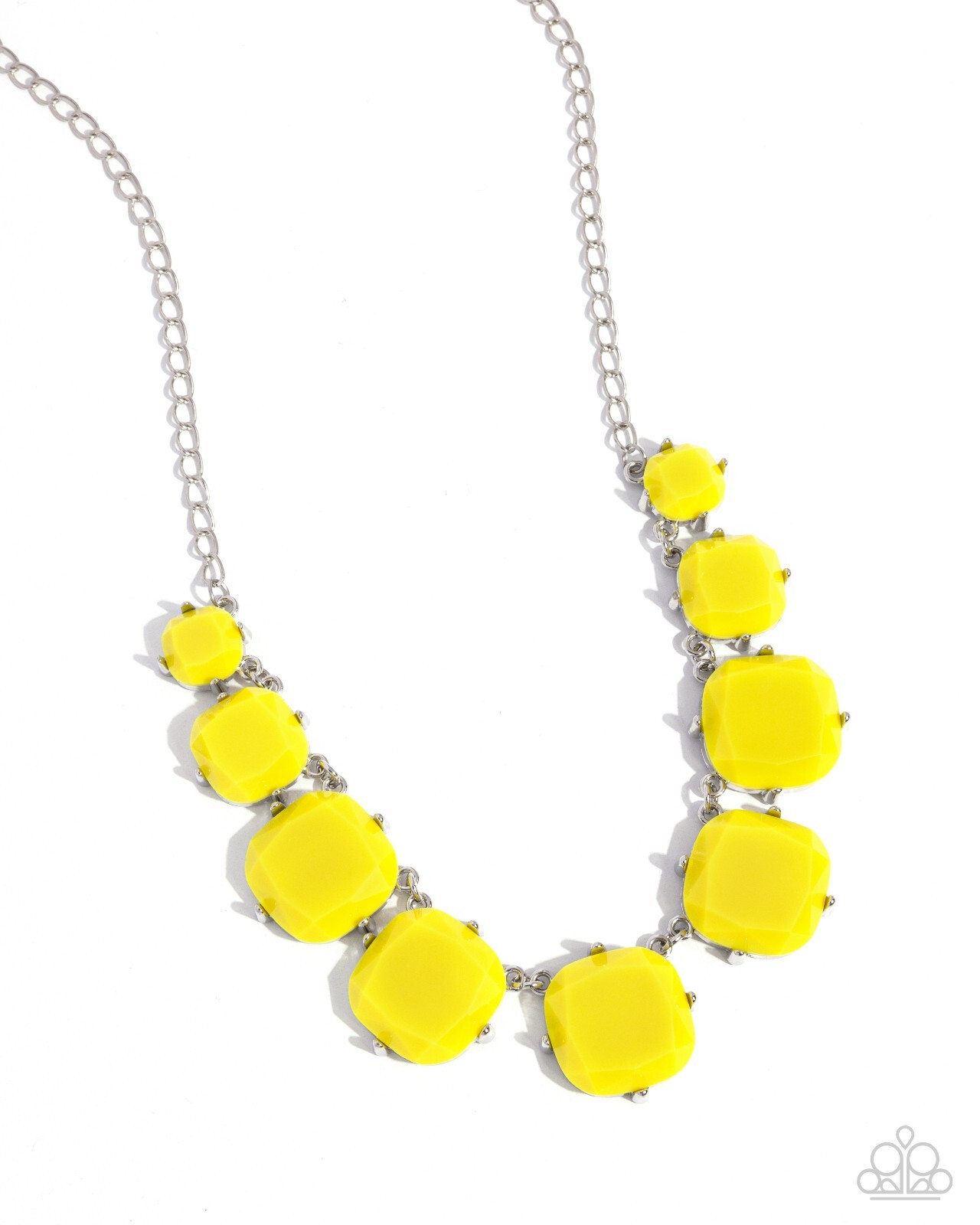 Paparazzi ​​Prismatic Prima Donna – Yellow – Beads – Necklace and Earrings