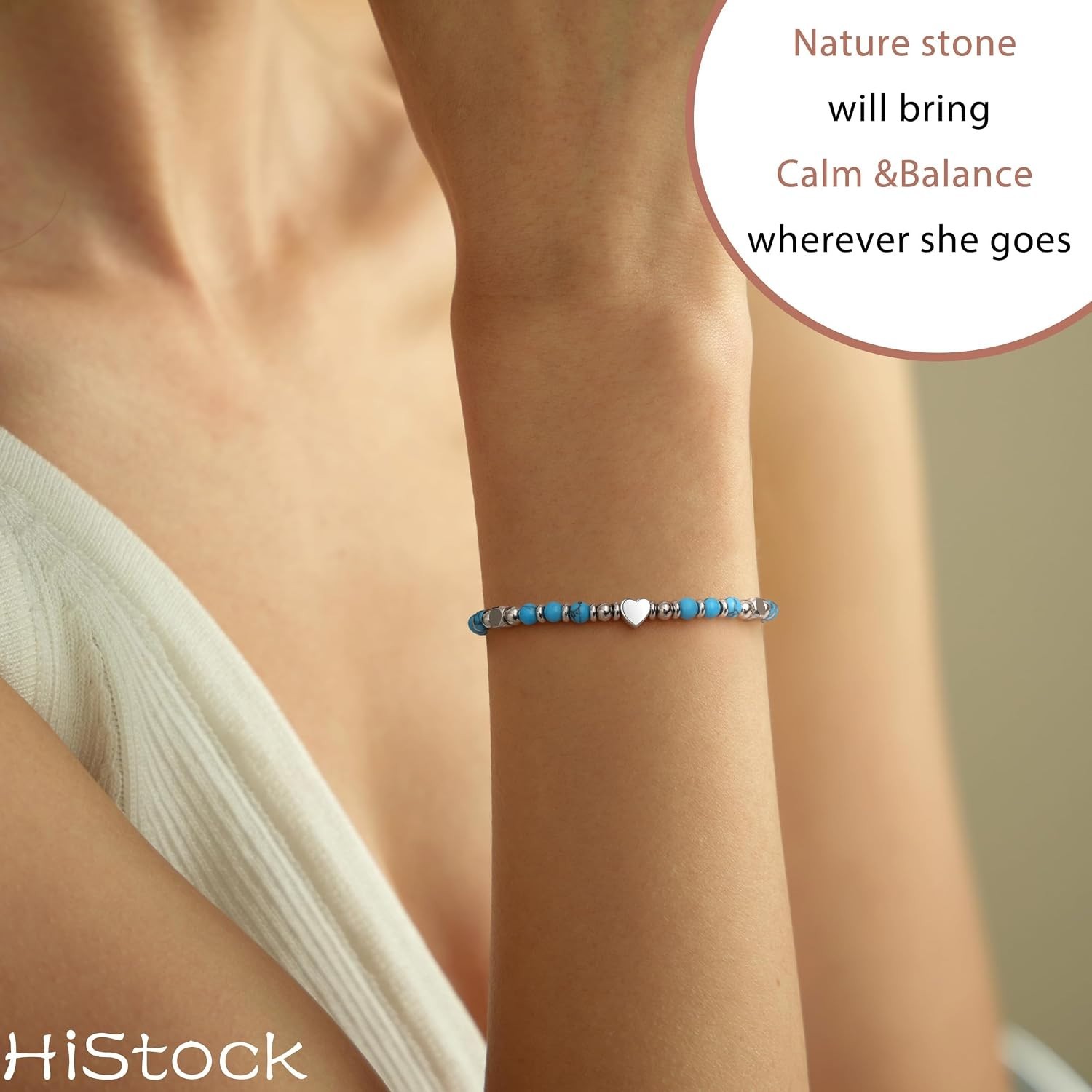 Elegant Heart Link Bracelet for Women, Perfect for Any Occasion or Celebration