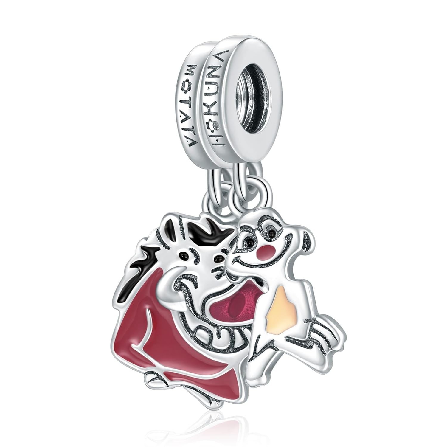 Sterling Silver Cartoon Animal Charm for Women Bracelet Cute Charm Gift