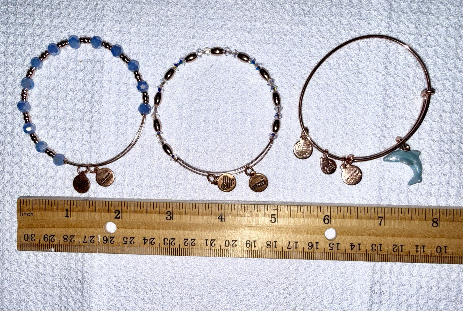 Alex and Ani Bracelet Set 3 Pieces with Various Designs