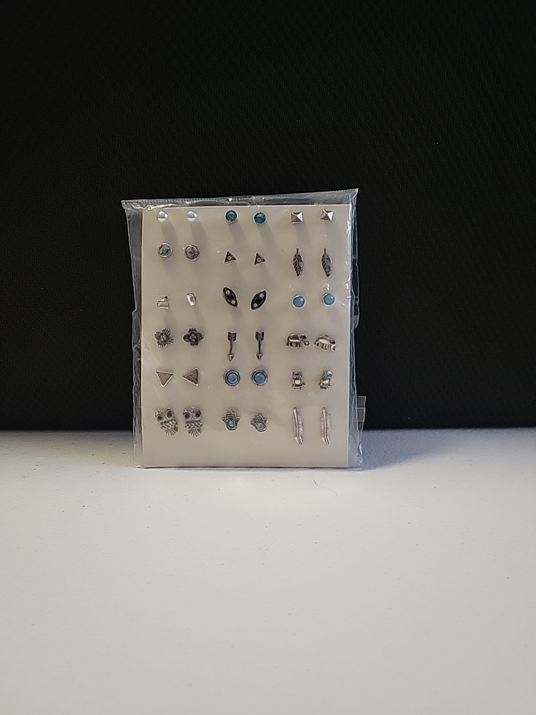 Earrings 18 Pairs No Boundaries Hypo Allergenic