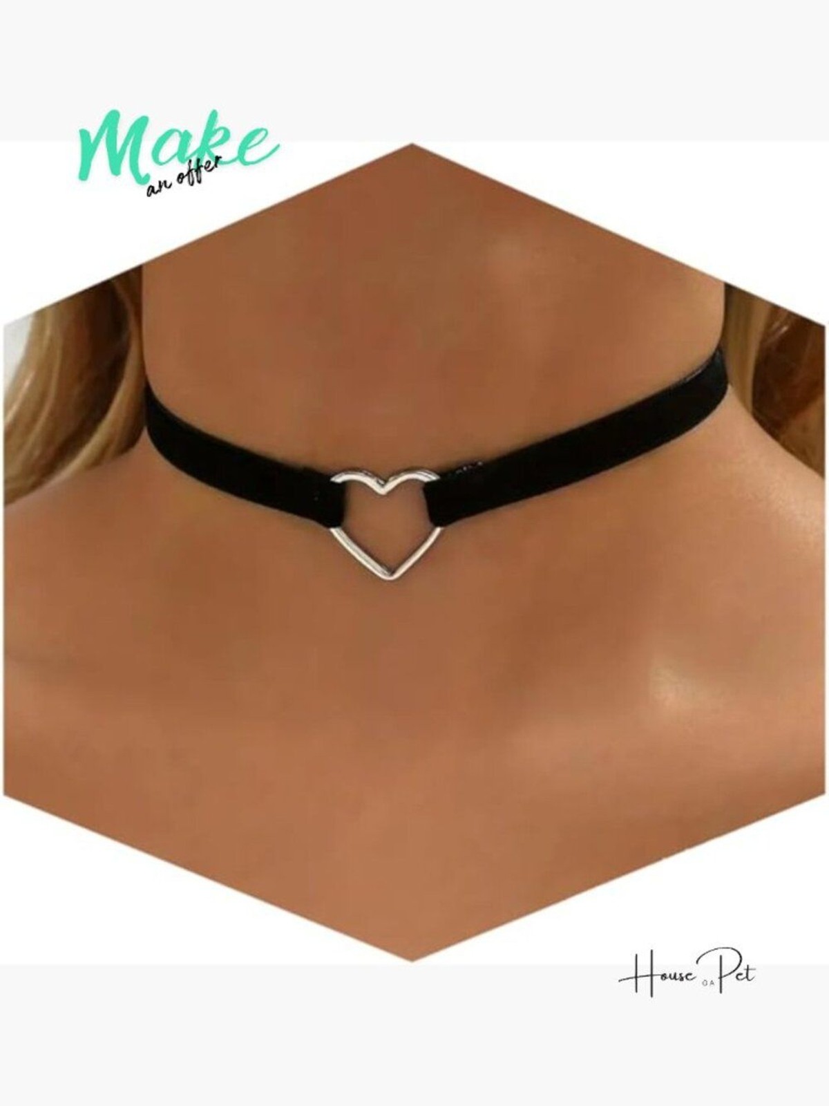 Adjustable Layered Velvet Leather Lace Collar Necklace, Goth Jewelry