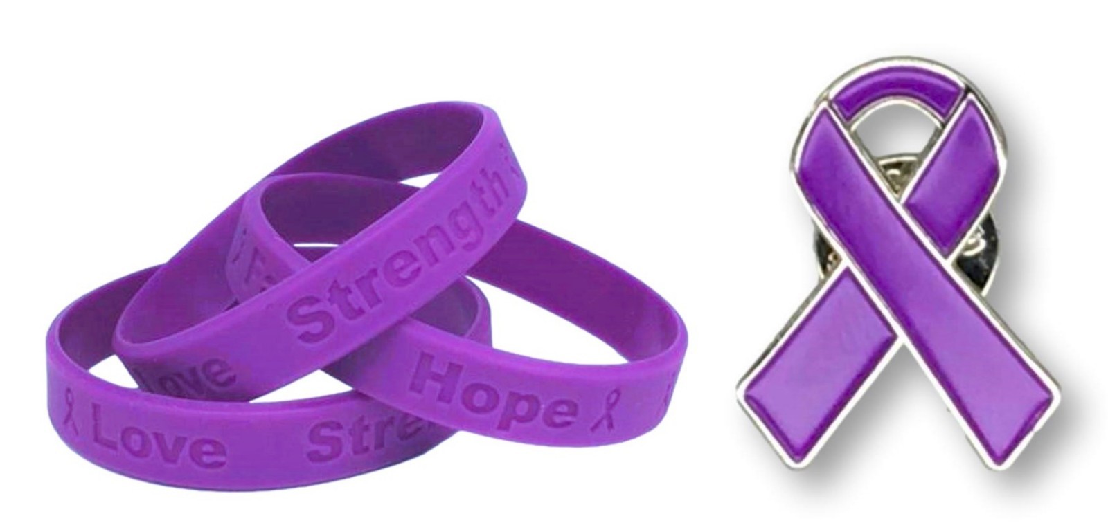 Spinal Muscular Atrophy Awareness Bracelet & Enamel Pin – Made to Last