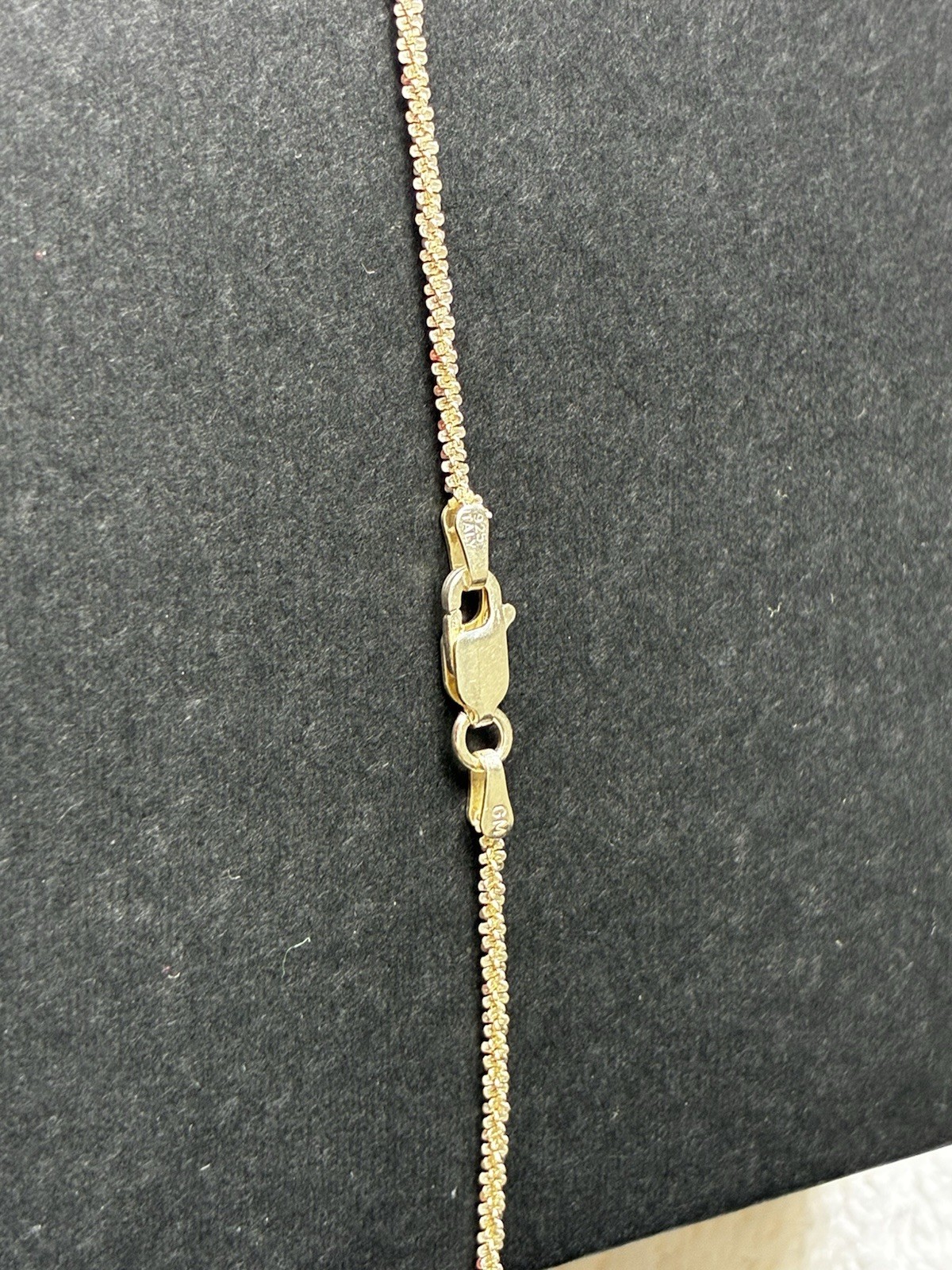 925 Sterling Silver Twisted Rope 16” 1.6mm