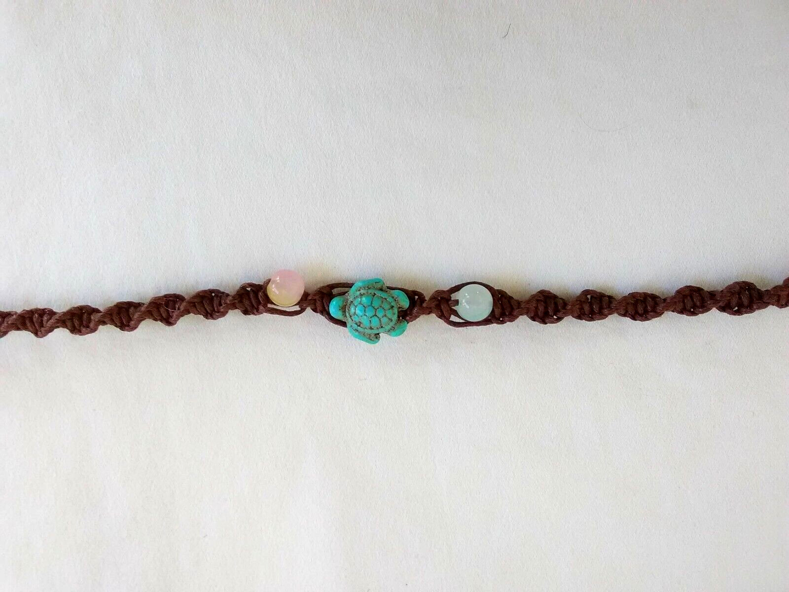 Anklet Macrame Braided Cord Boho Ankle Bracelet Unisex 11.5″ US Seller New