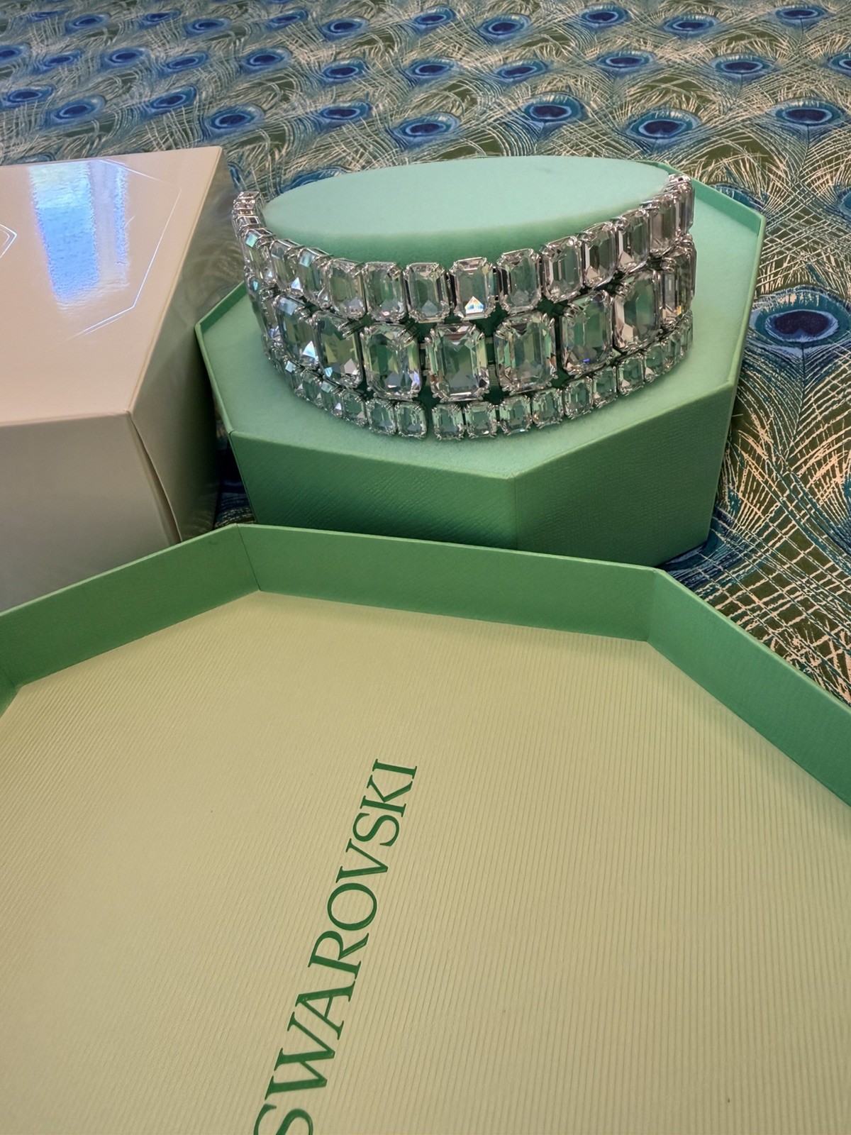 Swarovski Millenia Choker 3 Rhodium Shiny White