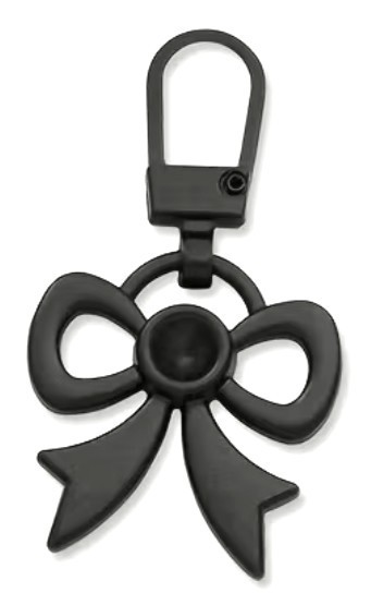 Bow Zipper Pull Charms for Key Chains, Luggage, Purses, Schoolbags