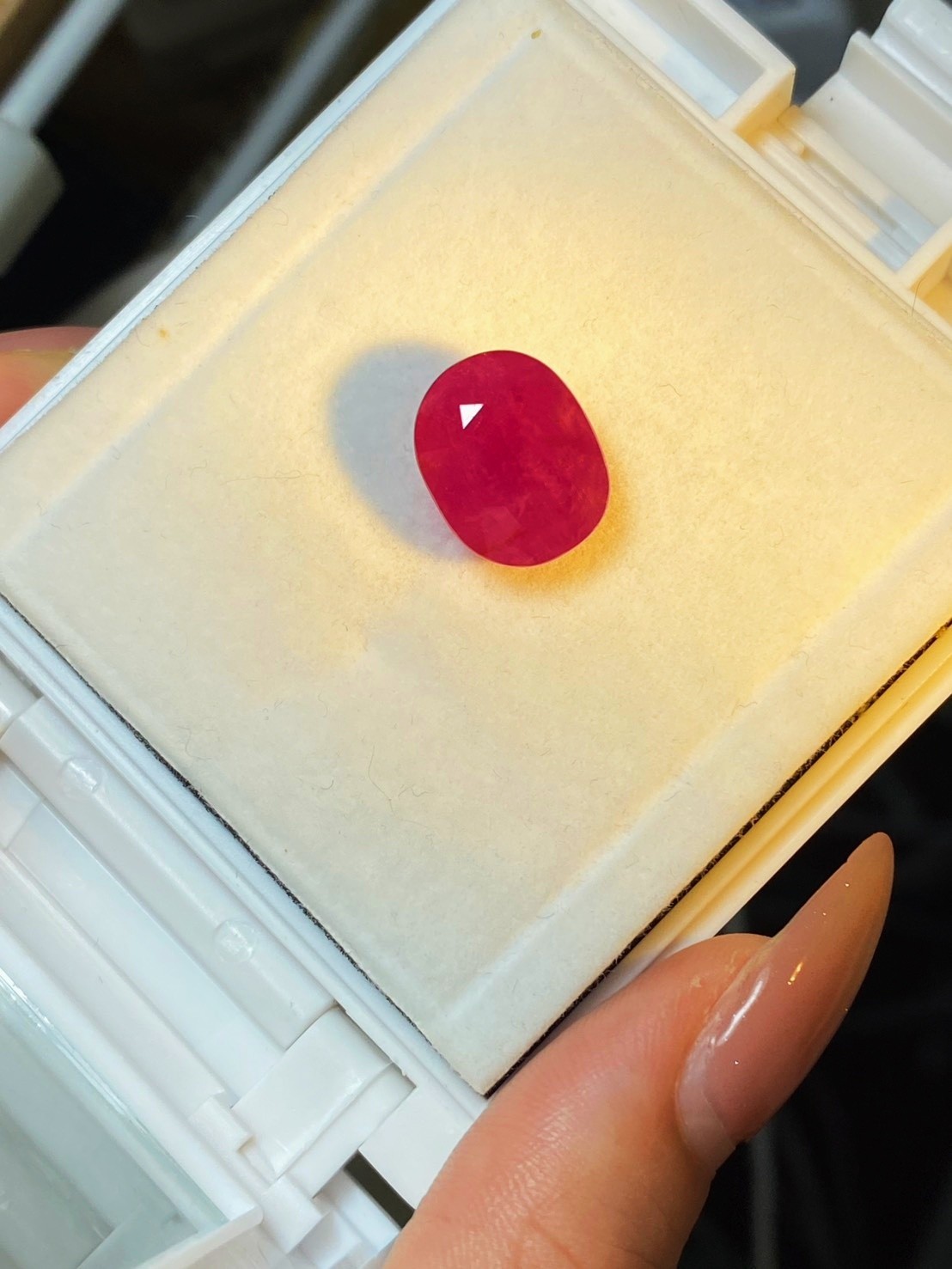 [jerseychou] Natural ruby 13.56 ct, Afghanistan, no heat , AIGS