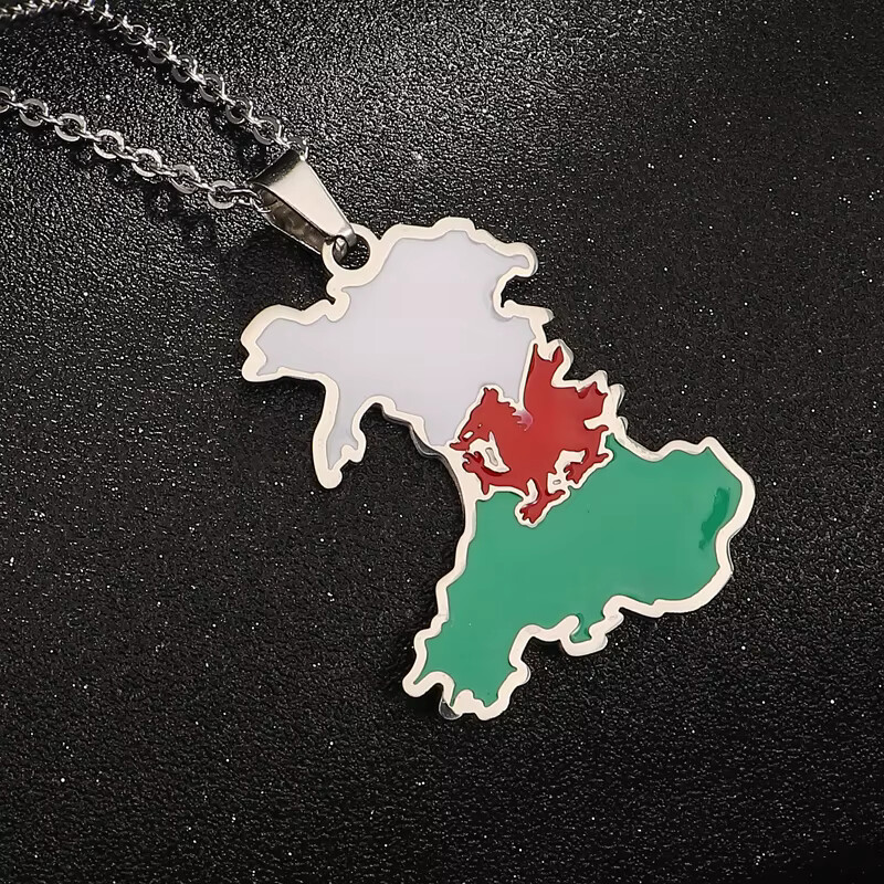 Nation Flag Pendant Chain