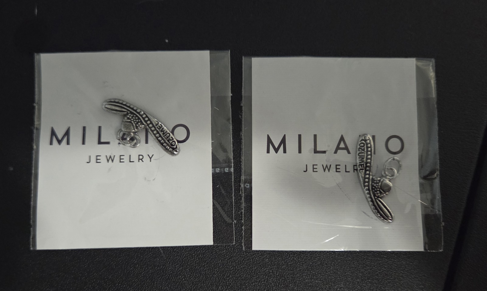 Milano Diamond Gallery Sombrero Charm Cozumel Mexico Silver-Tone new