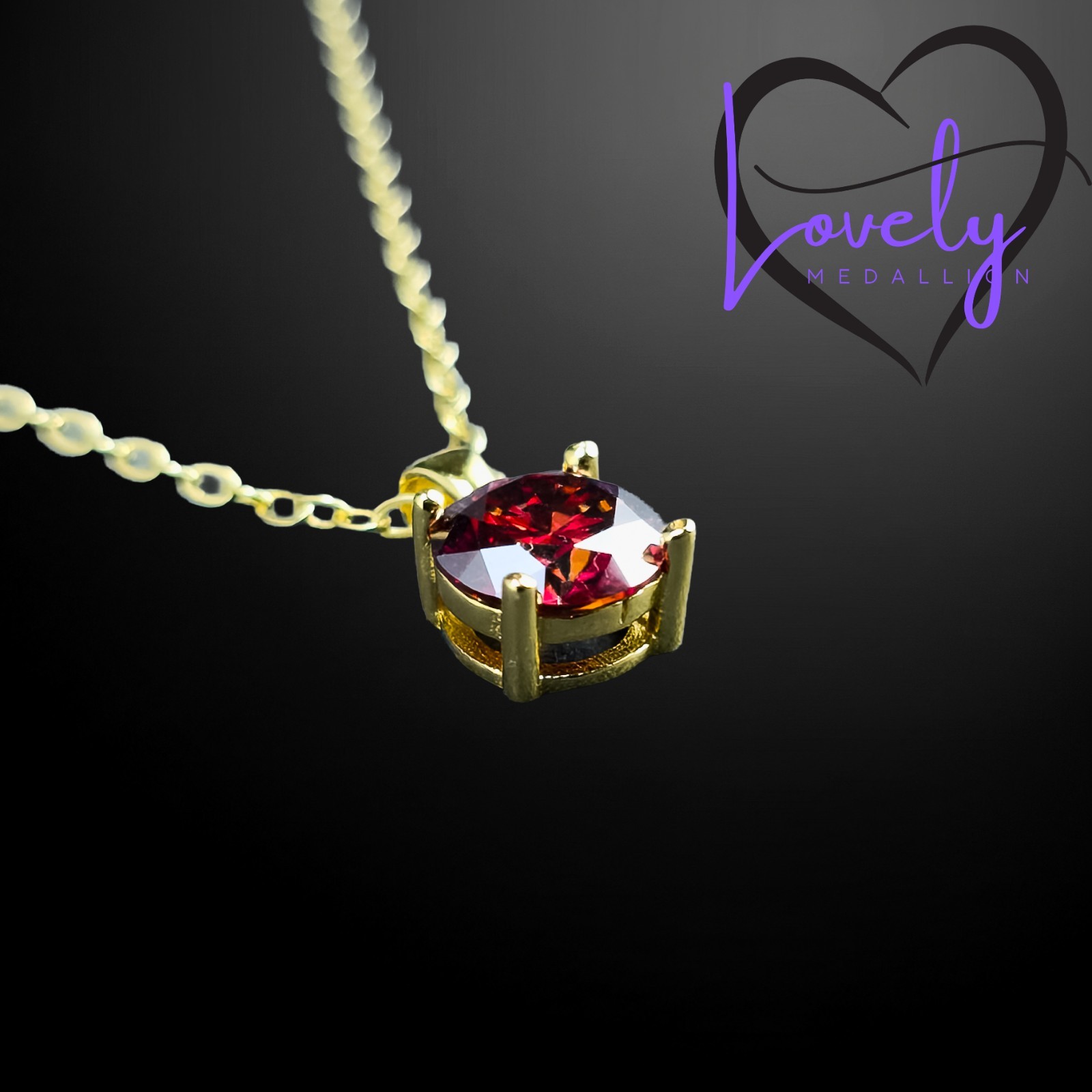 Vivid Red One Red Carat Moissanite