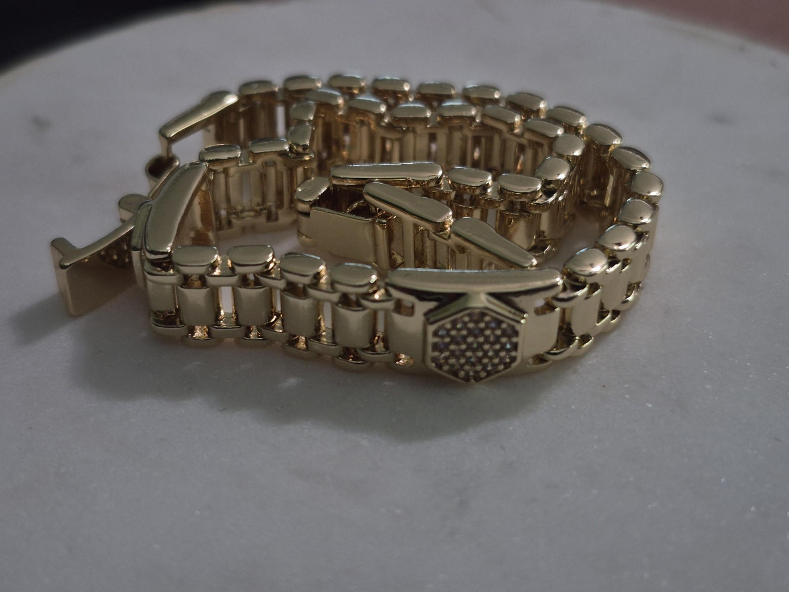 Gold Filled Bracelet 6.5- 7in Adjustable