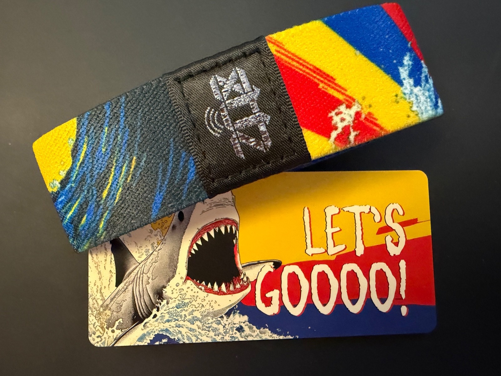 “ZOX LET’S GOOOO!” MEDIUM NIP $6 SHIPPING FOR UP TO 8 BRACELETS
