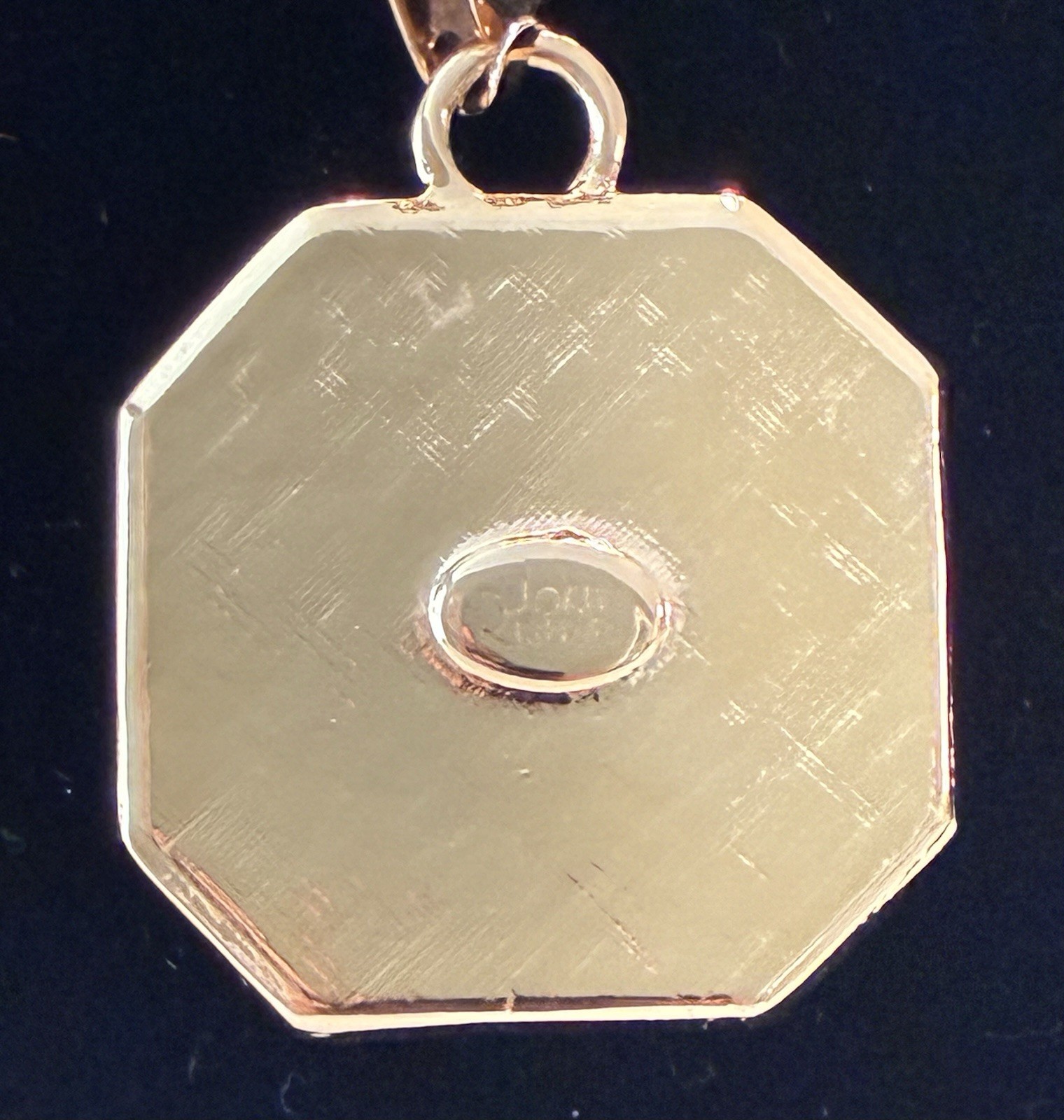 Vintage (1998) Joan Rivers Imperial Russian Eagle pendant necklace