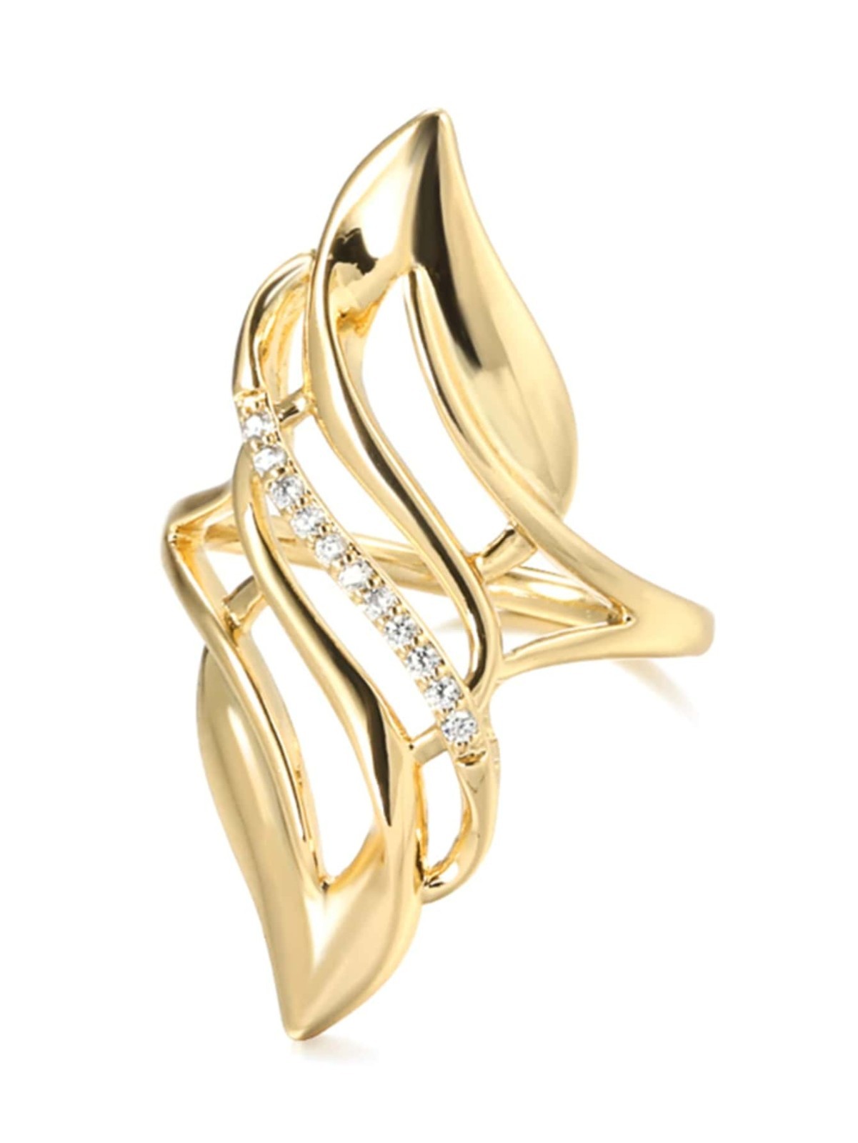 Elegant Cubic Zirconia Ring Round Cut Women’s Engagement CZ Ring Gift for Her US