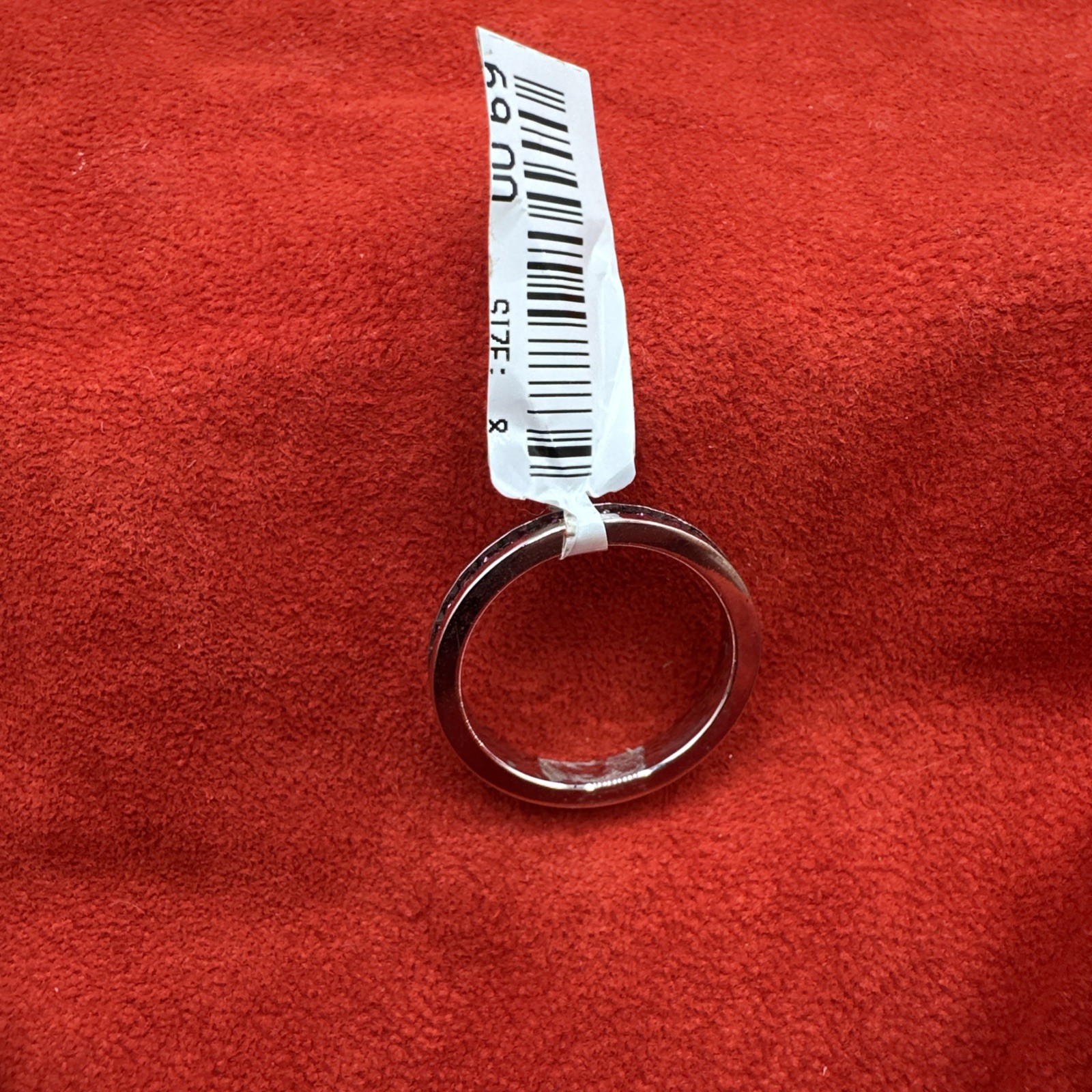 NWT SWAROVSKI Purple Zirconia Ring. Sz 8. See pics. Price tag $69. See pics.