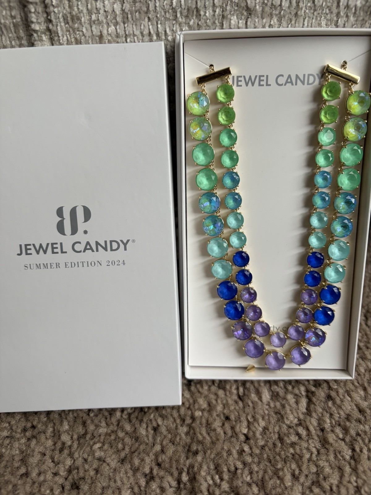 Bomb Party Summer Jewel Candy Necklace 2024 FIZZTOPIA REP EXCLUSIVE
