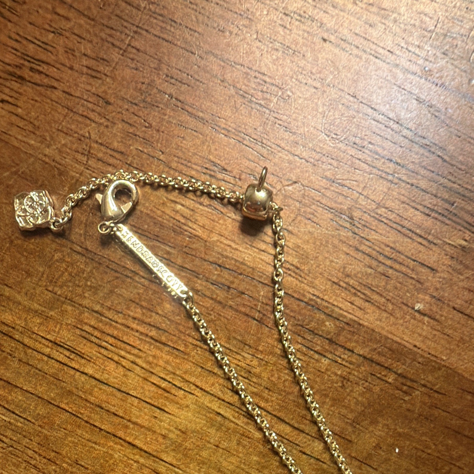 Kendra Scott Gold Plated Pink Octagon Crystal Necklace Bracelet Set