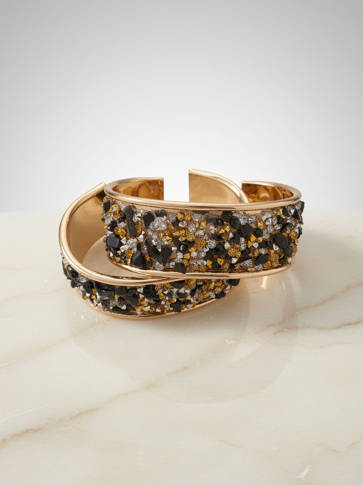 fashion bangle bracelets 9 pair sold together