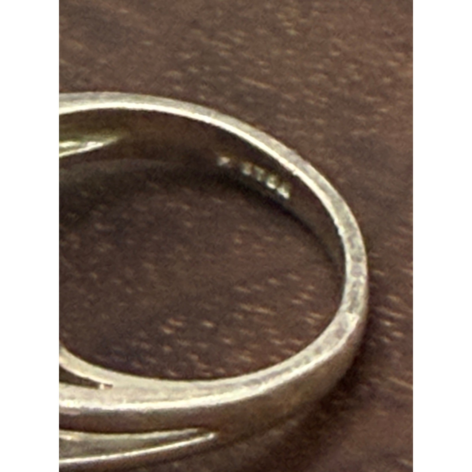 DQCZ Sterling Silver Marquise Diamonique Cluster Statement Ring Size 5