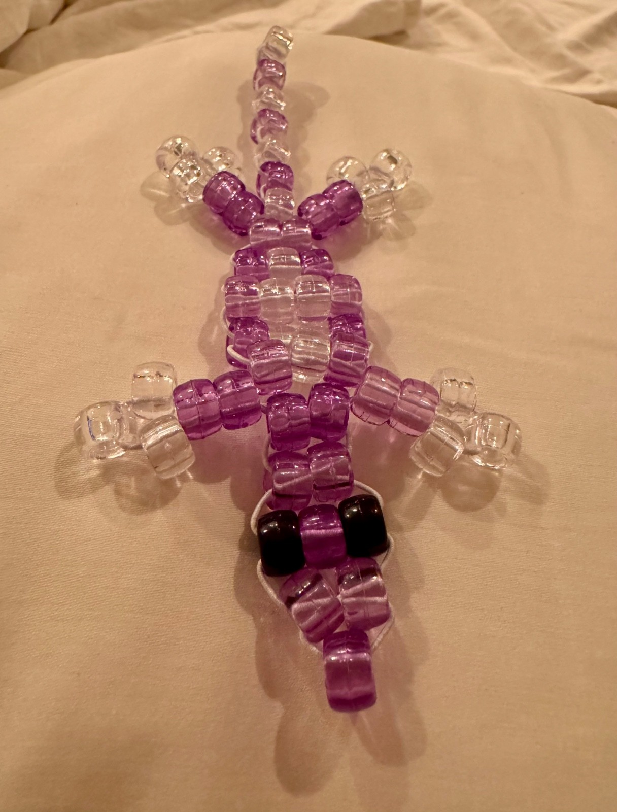 Violet the Gecko beadling lizard