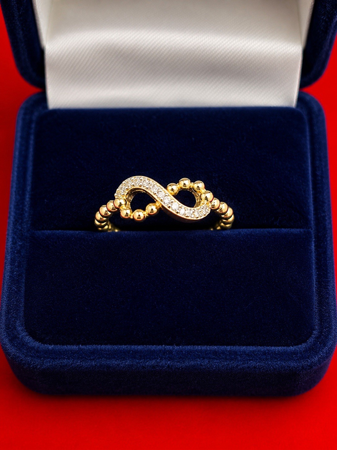10Kt Gold Womens ring | Size 7 | 2.5gms # 71985