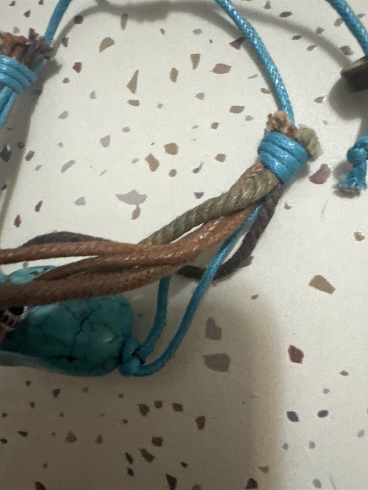leather turquoise silver leather wrap bracelet