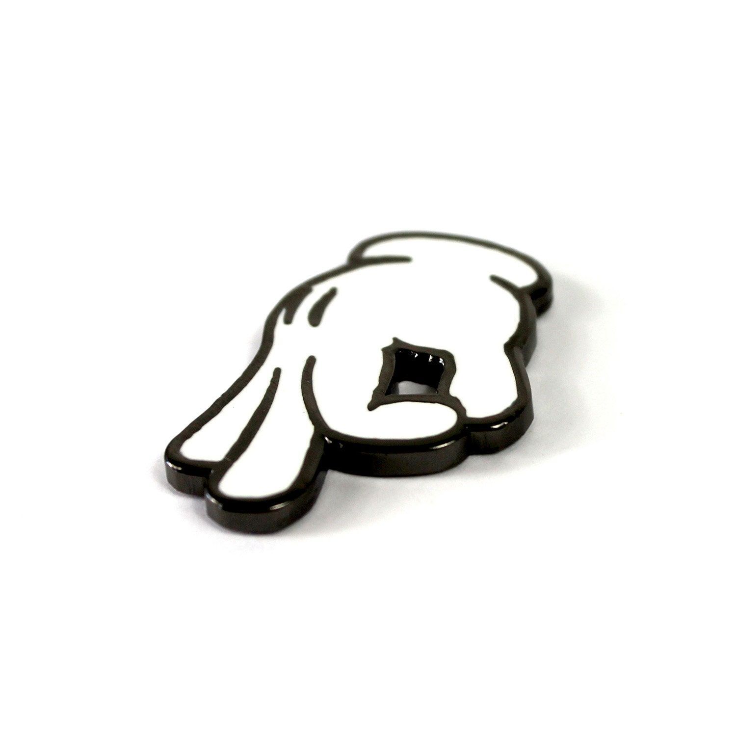 EDM pin Mickey hand Gotcha Street Art Pin Custom Lapel The Gotcha! Pin