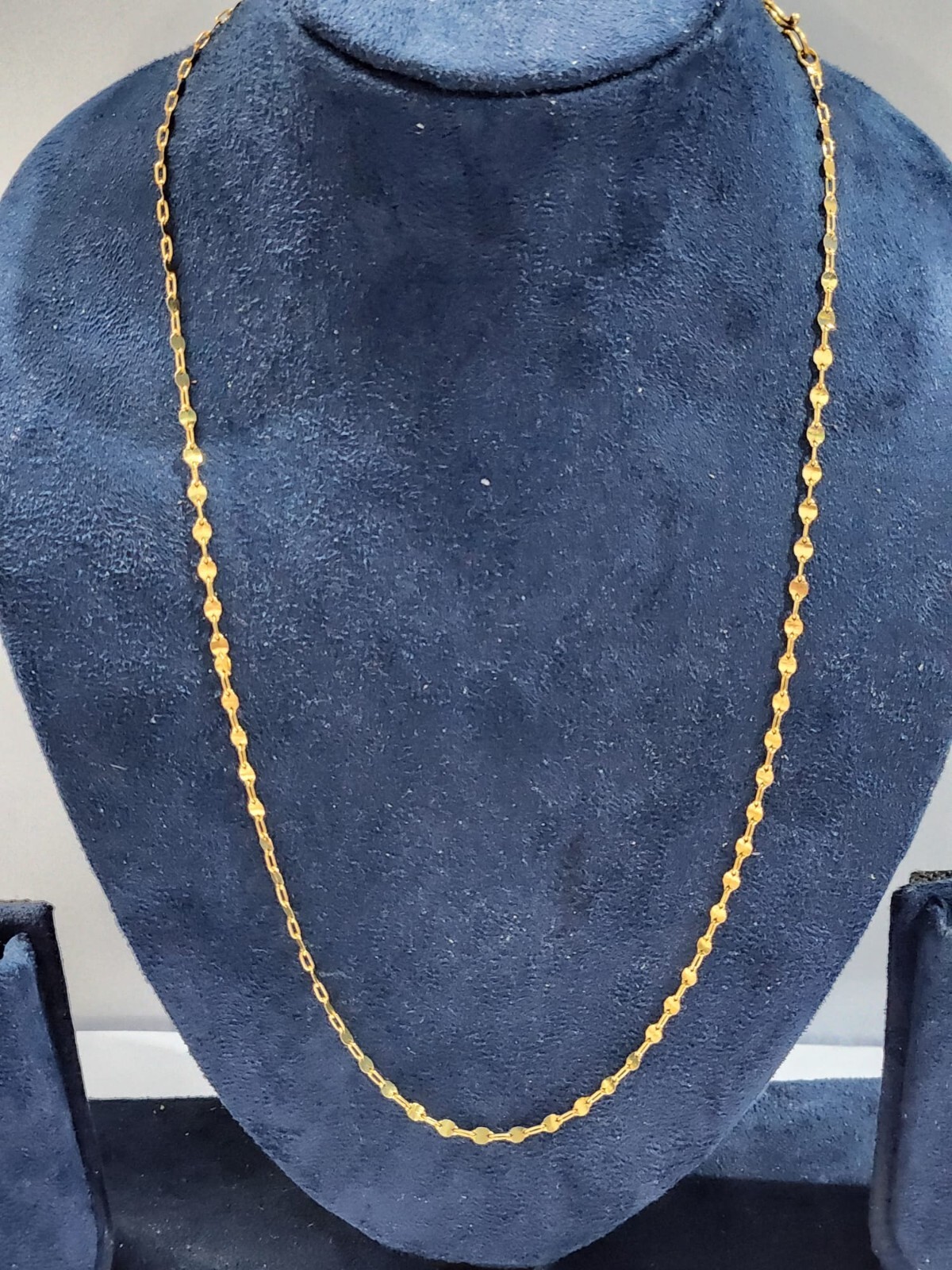 22k Gold plated Unique links stainless steel chain replica designer wear 60 CM