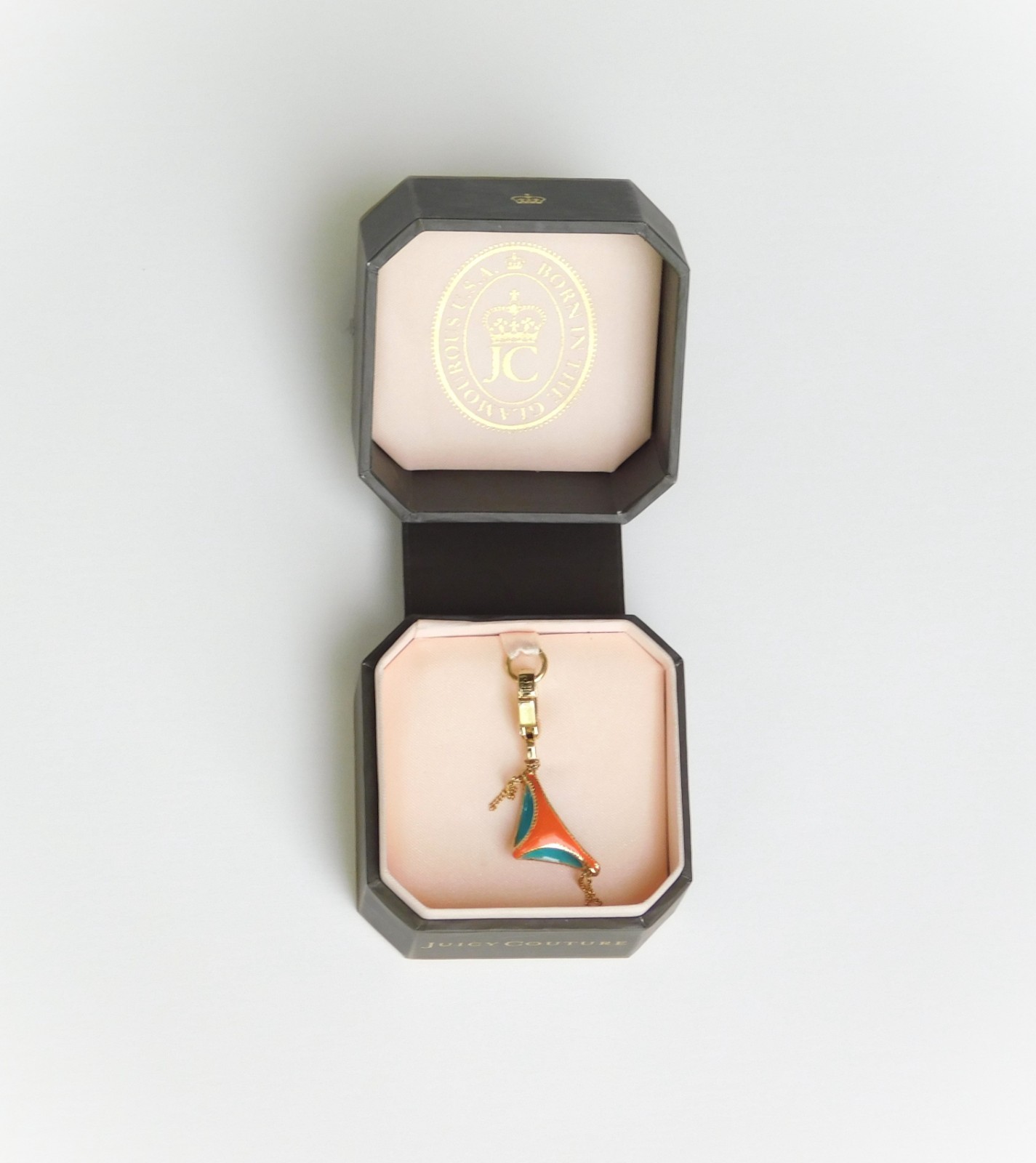 Juicy Couture 2004 Orange Bikini Bottoms Charm YJRU0177 In Juicy Couture Box