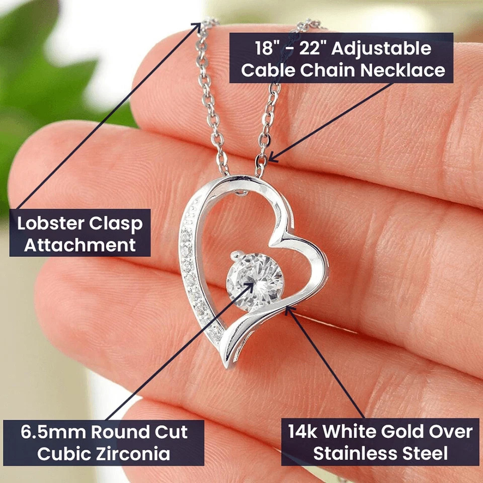 To My Wife, Necklace Valentine Gift, Special Gift For Wife, You Are My Life!